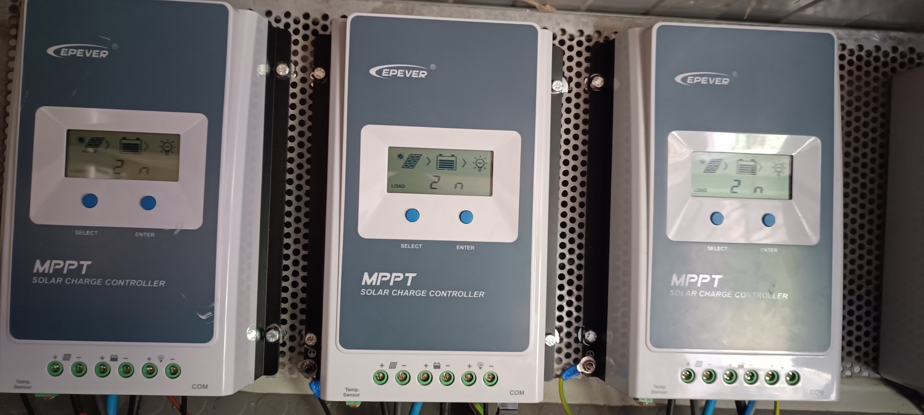 EPEver solar charge controllers