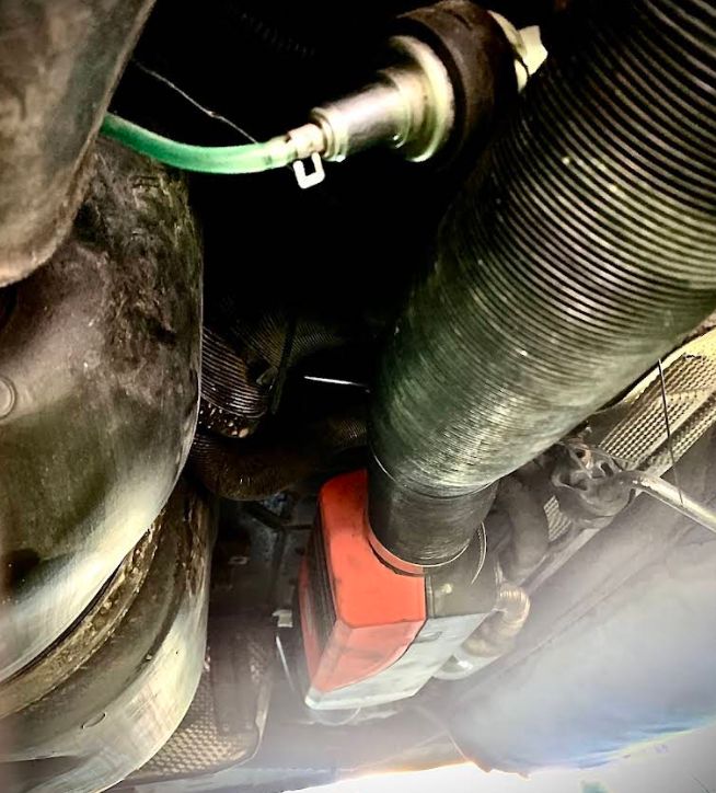 Diesel heater installation