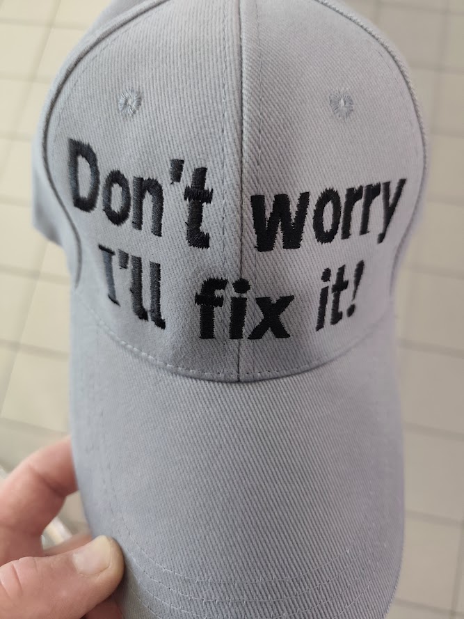 Emergency duct tape repair